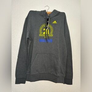 New with tag Adidas boston marathon hoody dark grey size S for Men